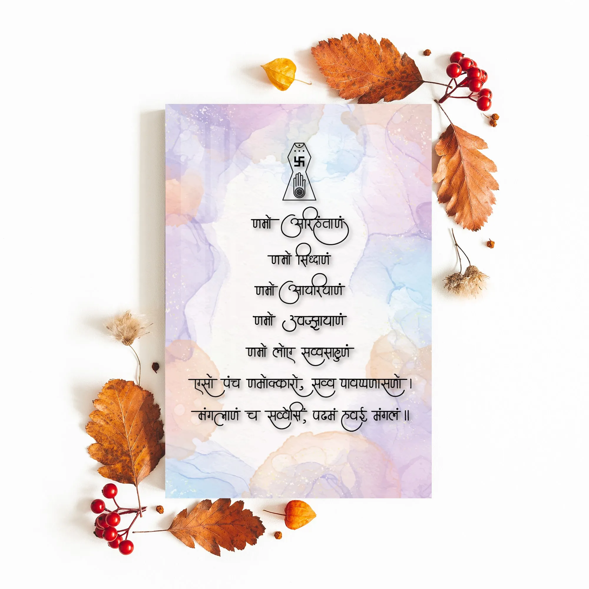 Auspicious Mantra Acrylic Wall Art