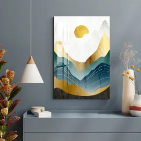 Beauty of Mountains Acrylic Wall Art