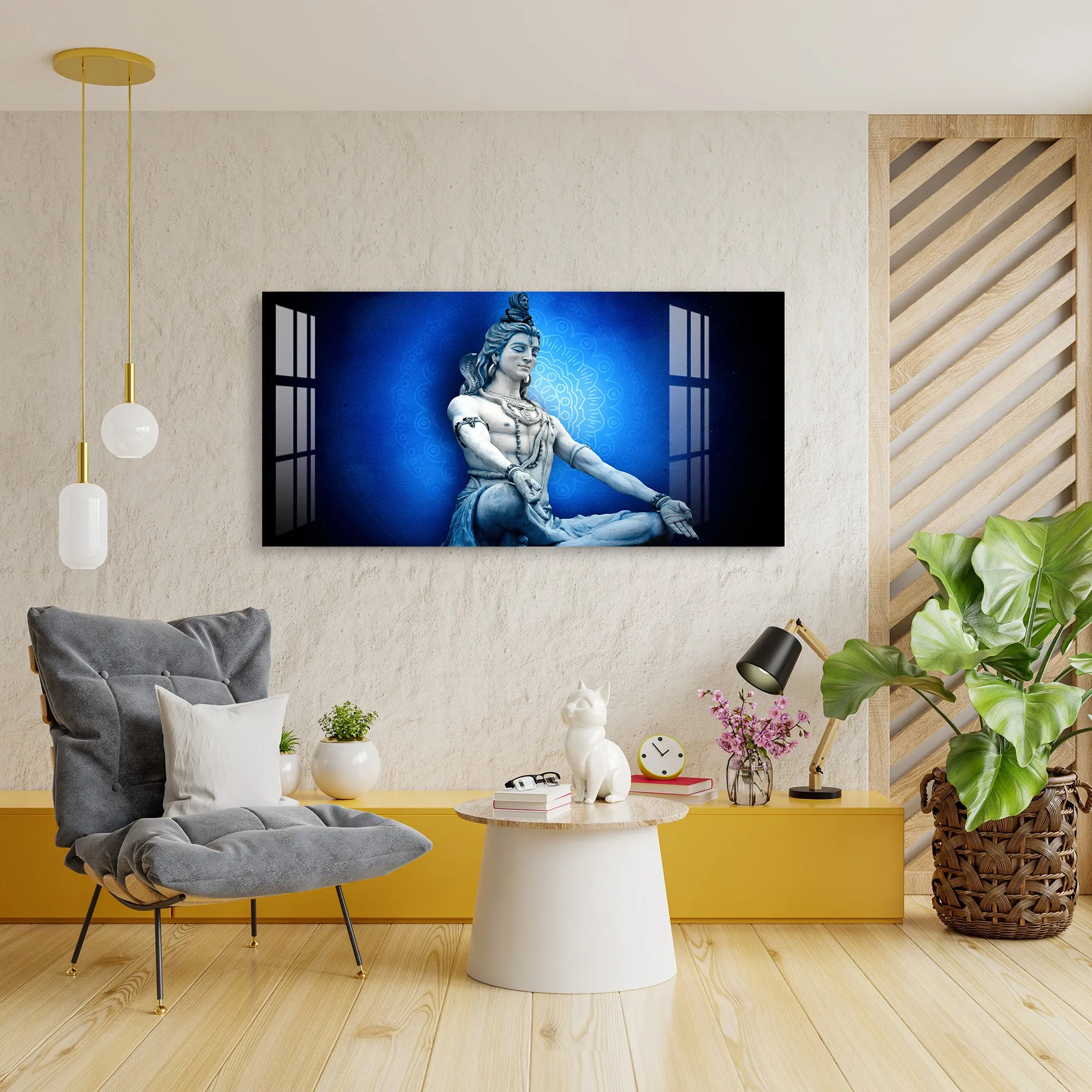 Bholenath Acrylic Wall Art