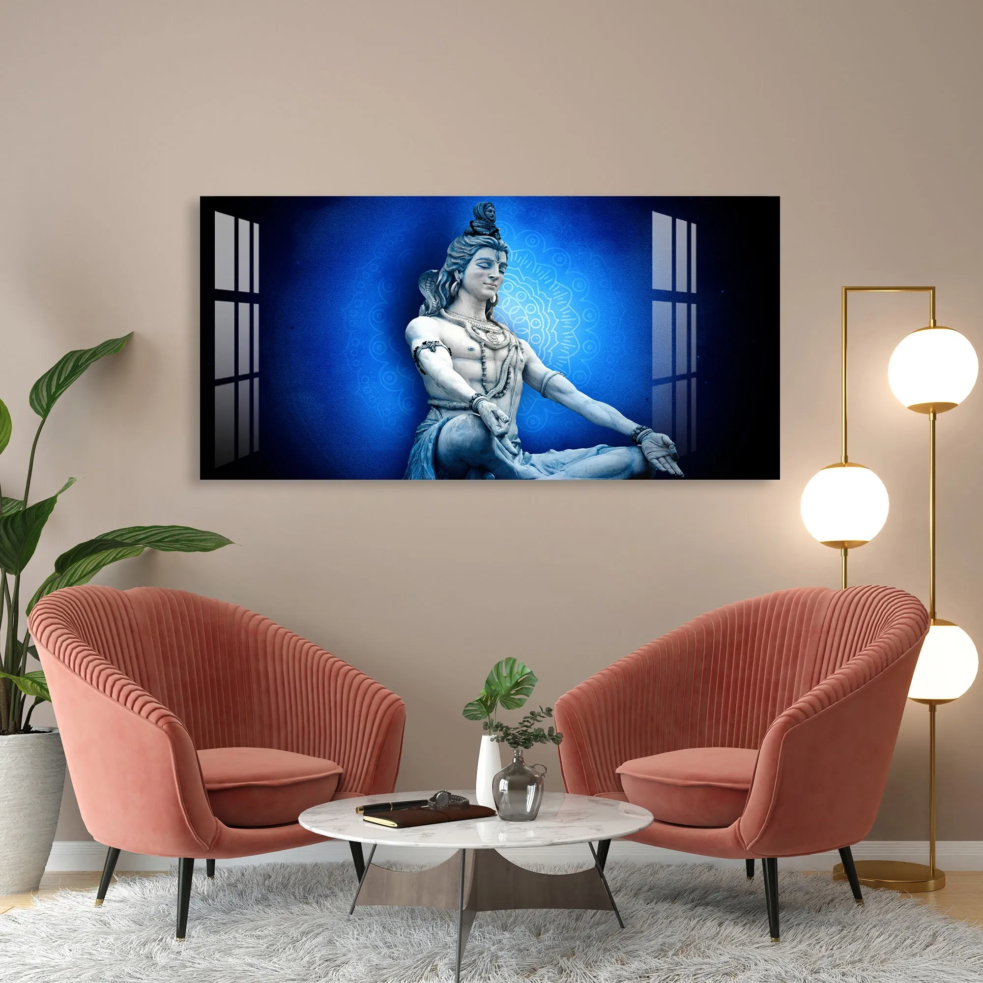 Bholenath Acrylic Wall Art