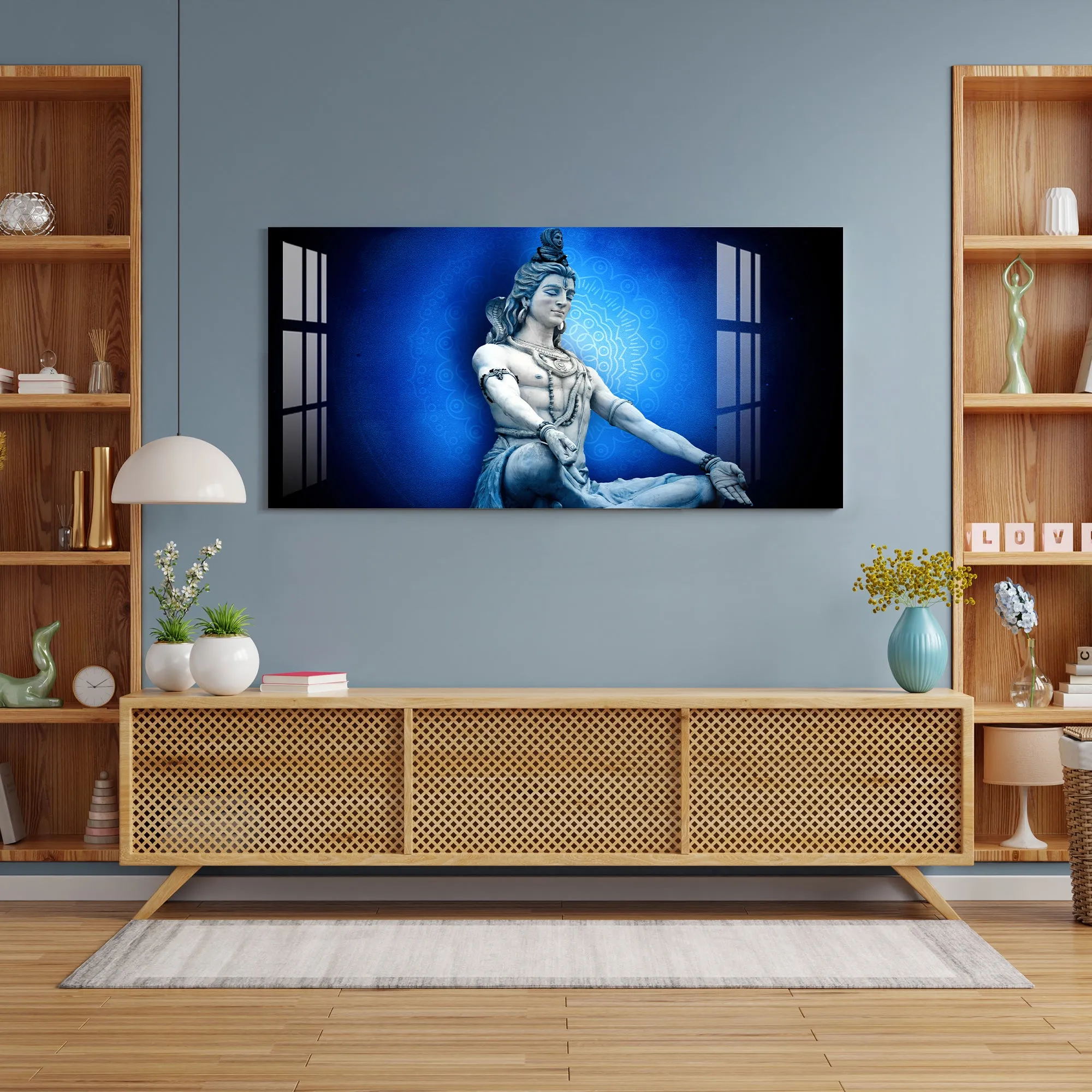 Bholenath Acrylic Wall Art