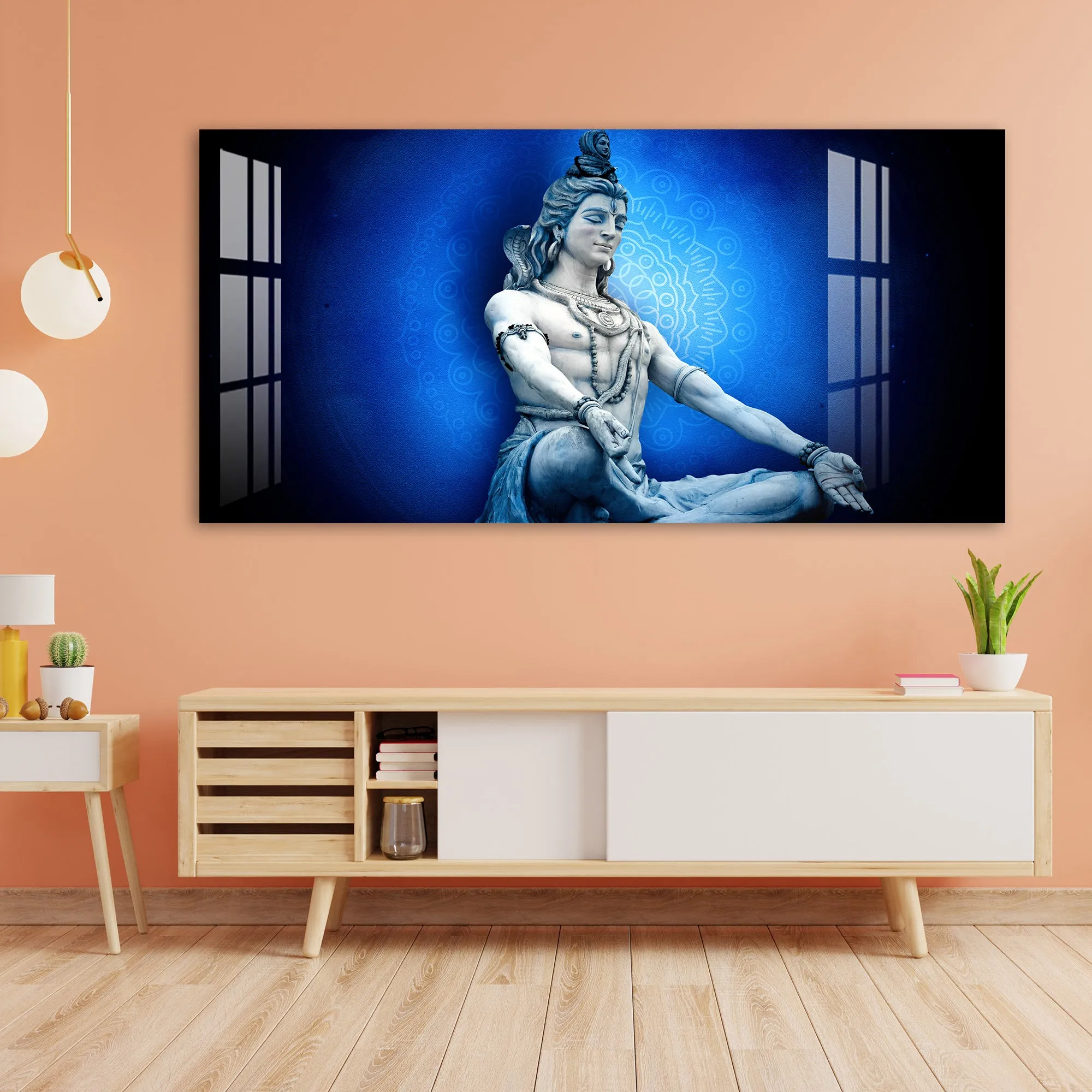Bholenath Acrylic Wall Art
