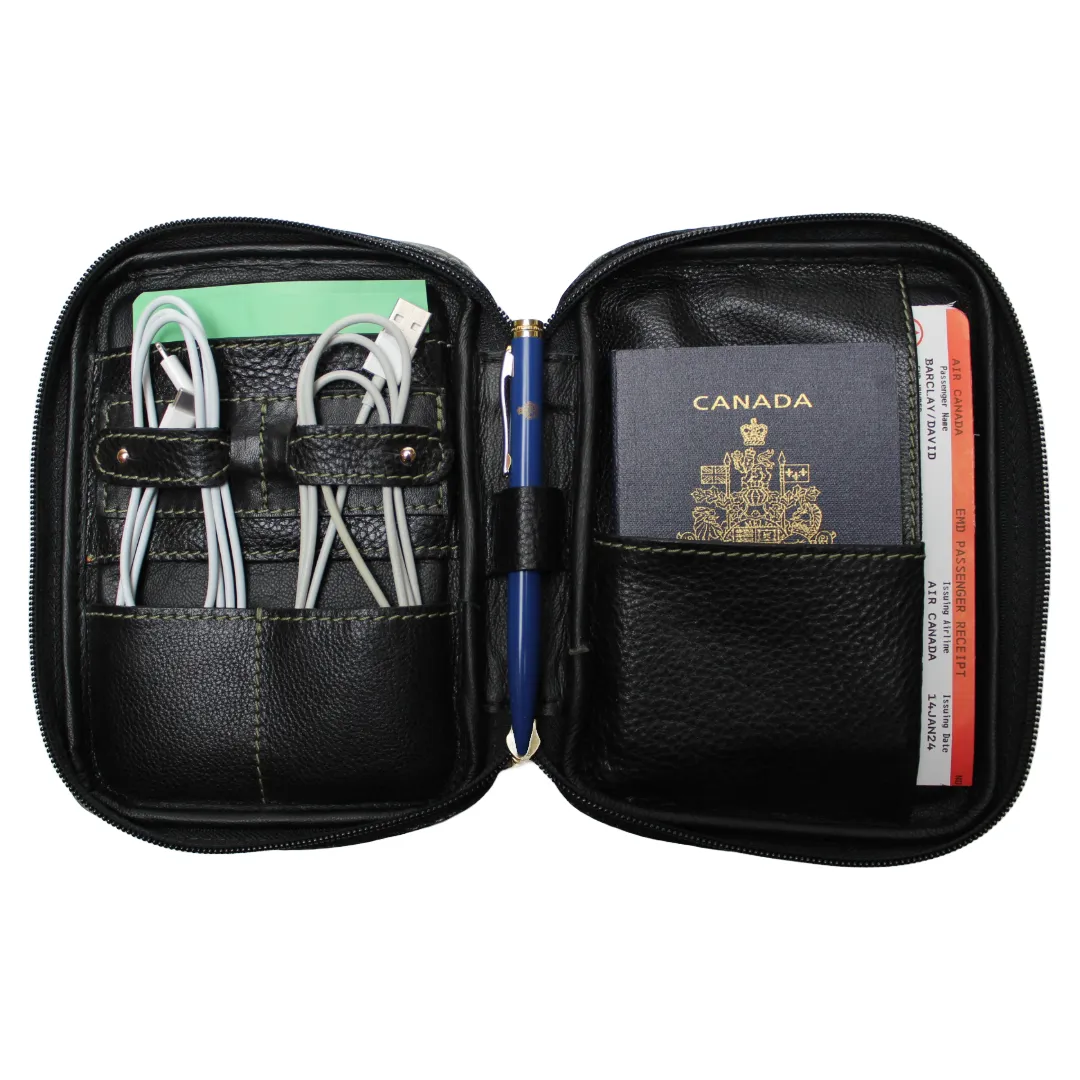 Black Travel Organizer