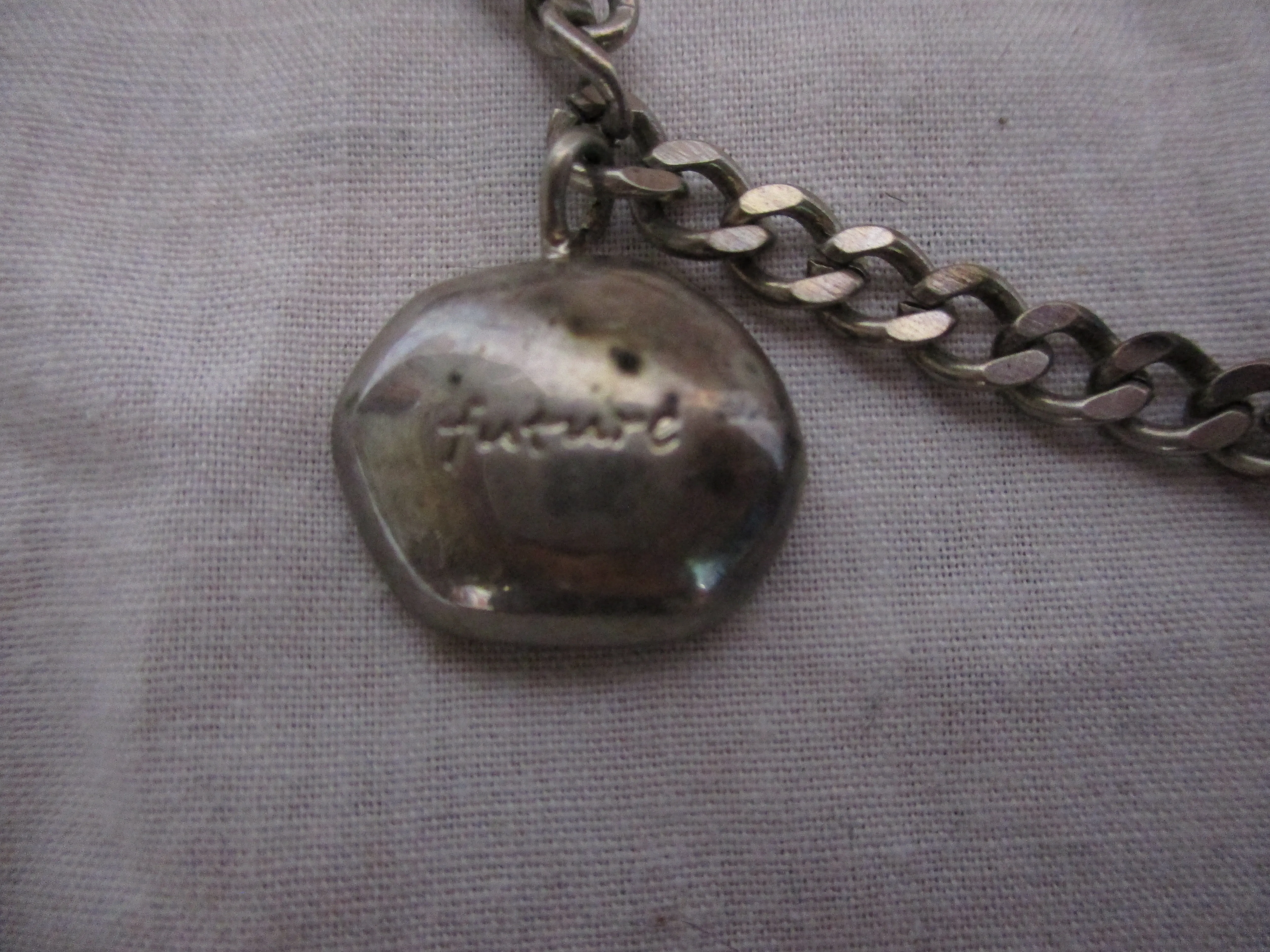 CERRUTI IMAGE Charm Jewel Bracelet CREATIVITY FUTURE INSPIRATION OPTIMISM Silver Chainlink