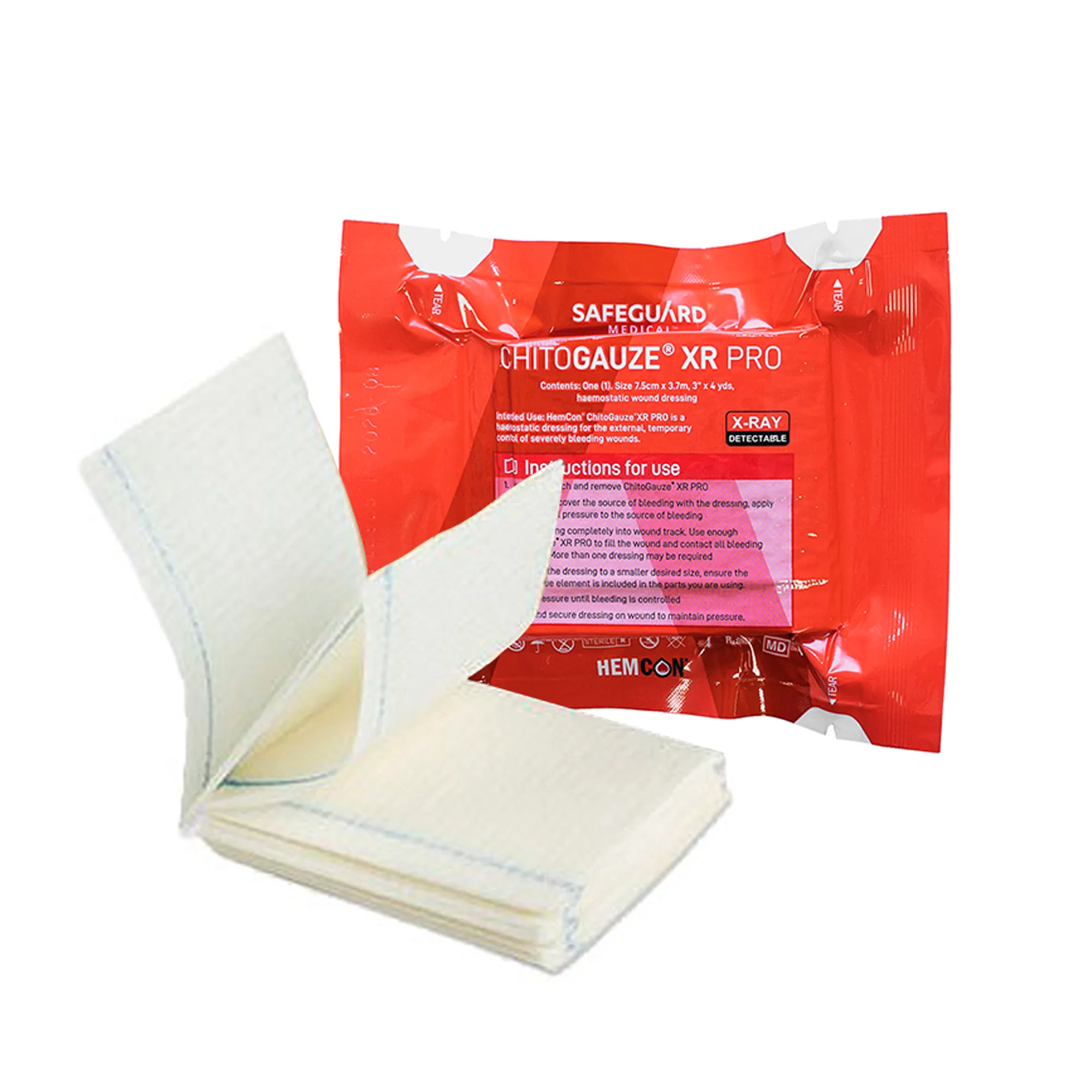 ChitoGauze® XR Pro Z-Fold Gauze