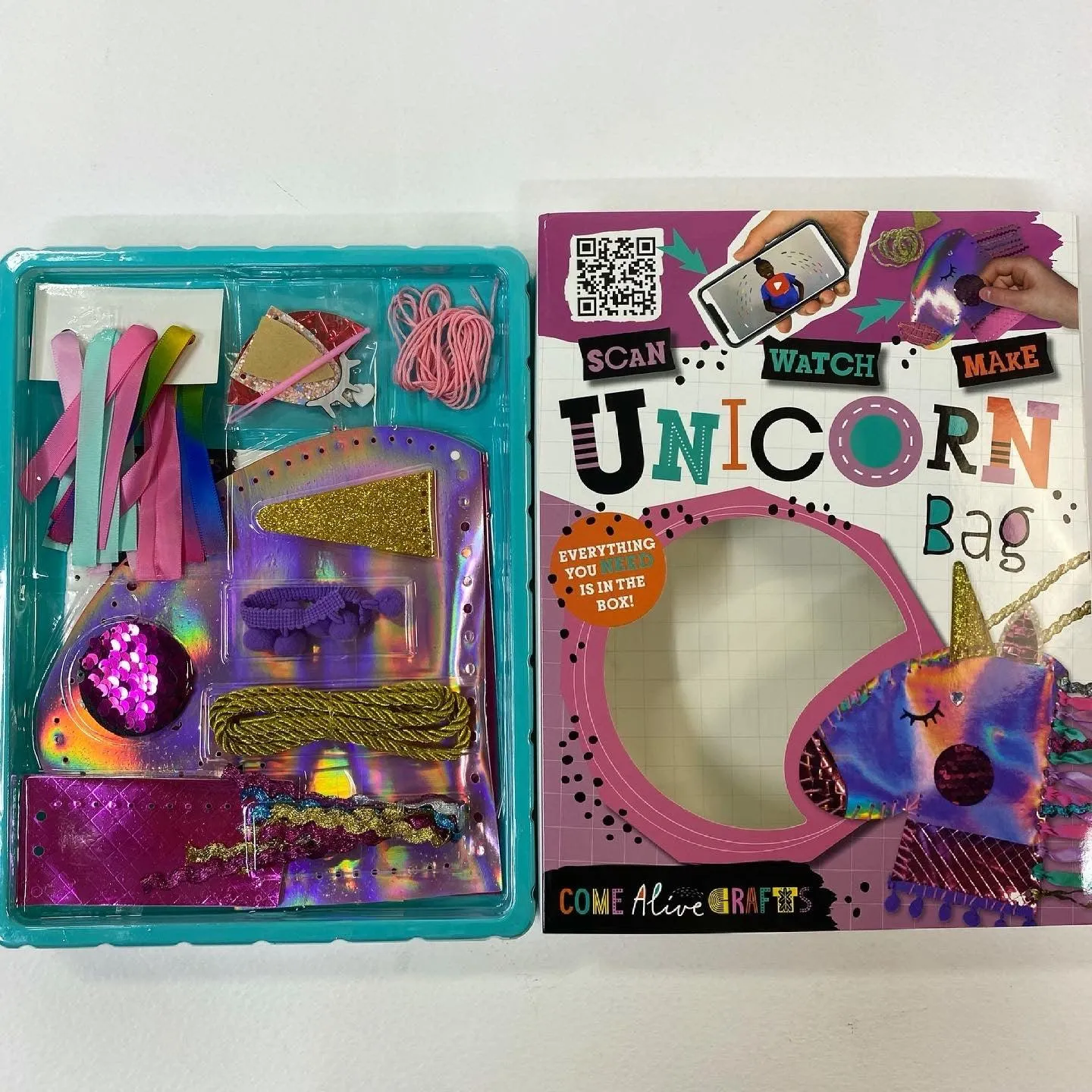 Come Alive - Unicorn Bag - Scan Watch Make Unicorn Bag