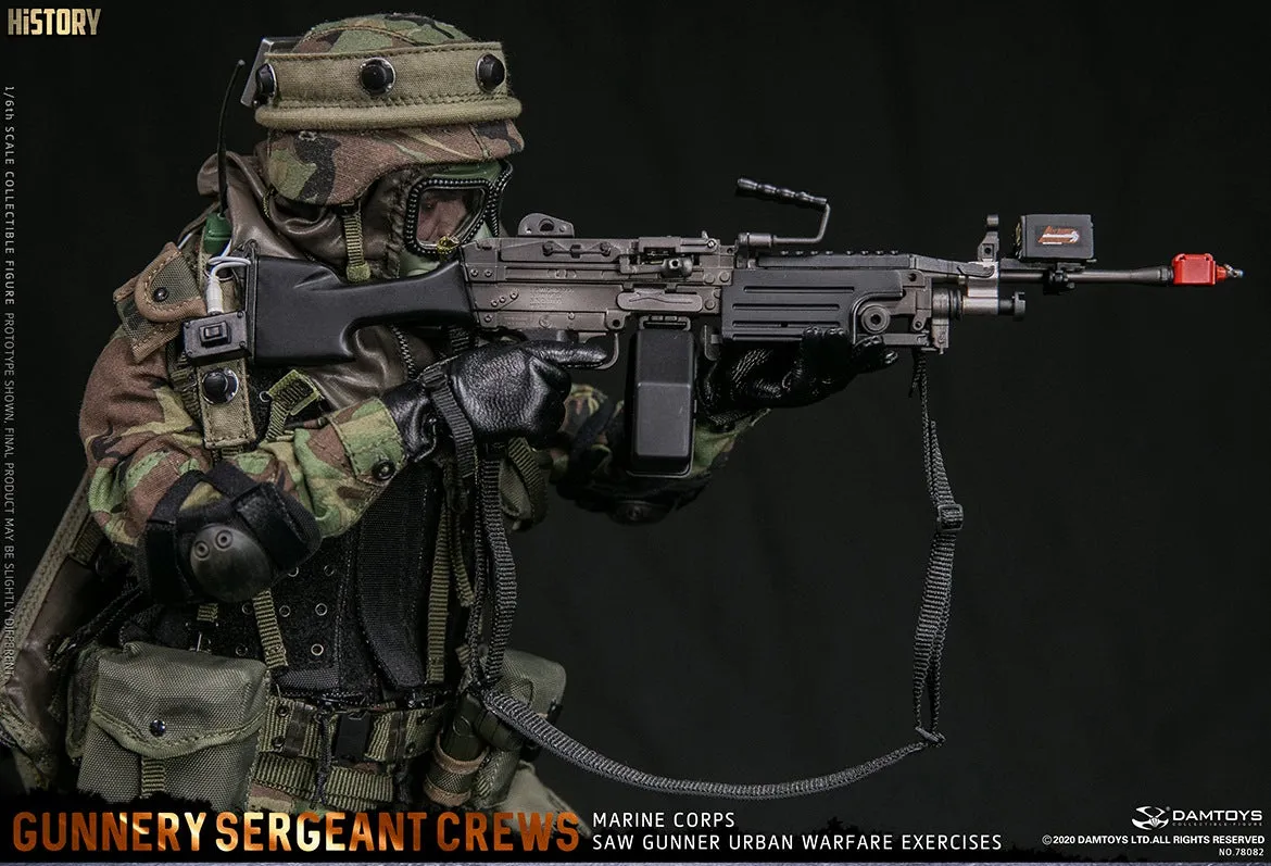 DAM Toys - Marine Corps Saw Gunner Urban Warfare Exercises - Gunnery Sergeant Crews