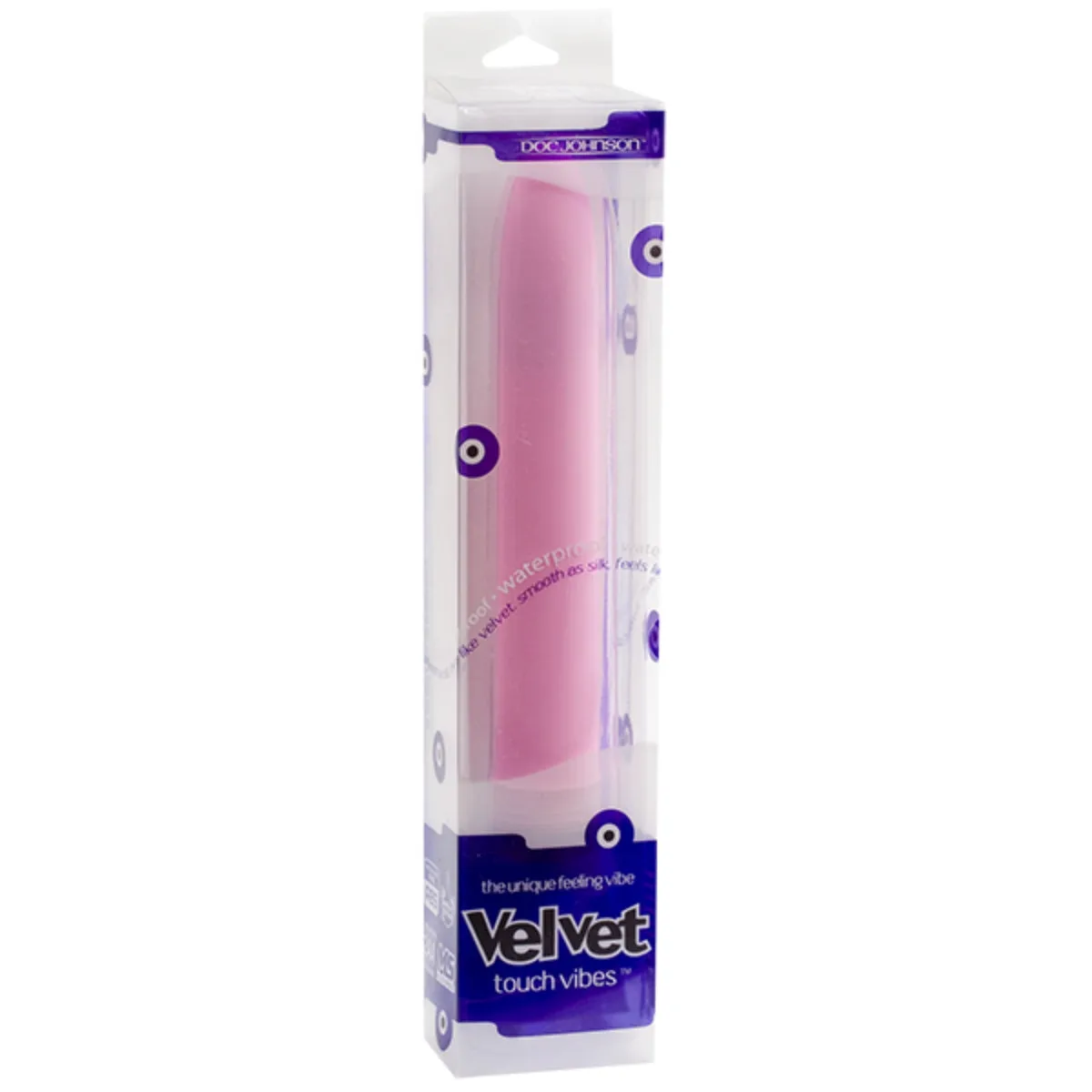 Doc Johnson Velvet Touch Vibes Waterproof Vibrator Pink