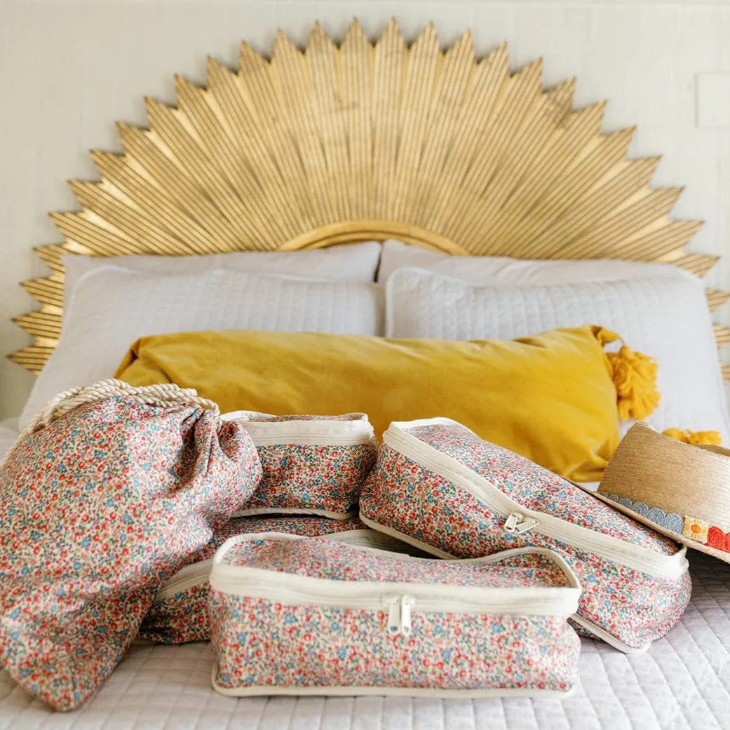 Floral Packing Cube Set
