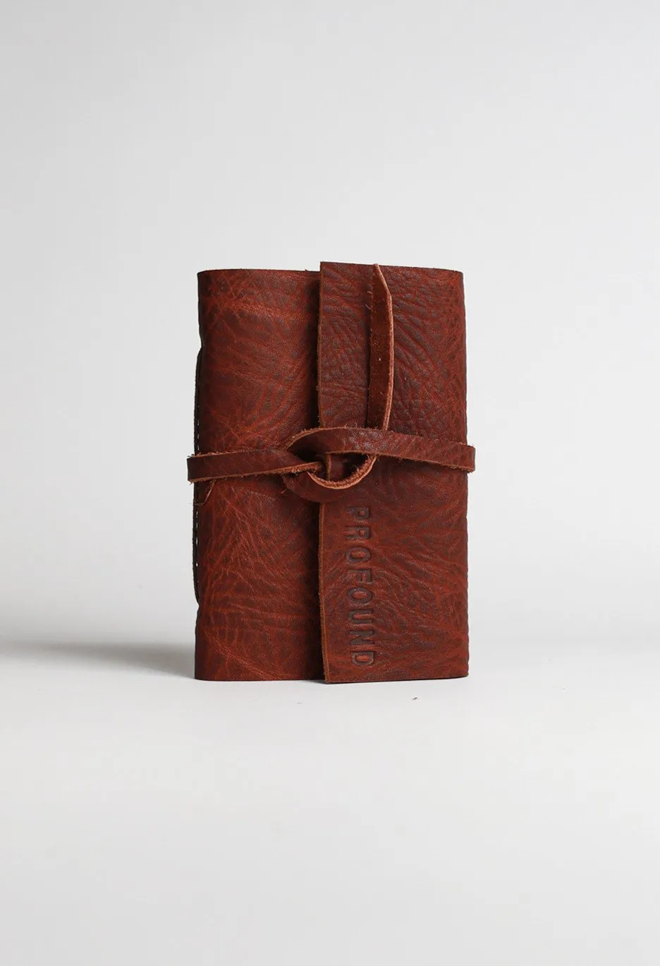 Genuine Leather Raw Journal: Full Size