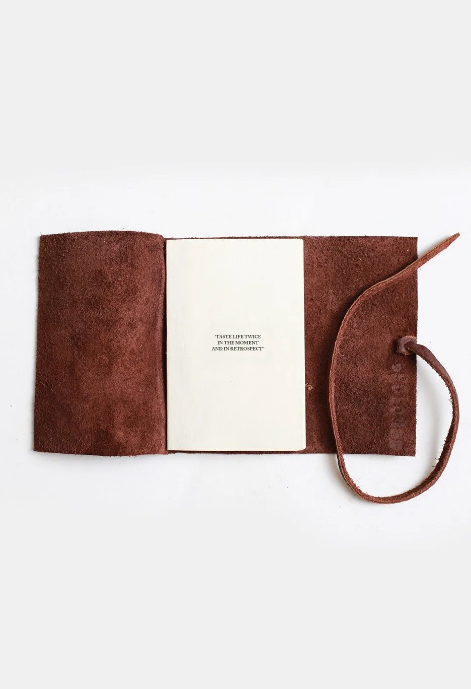 Genuine Leather Raw Journal: Full Size