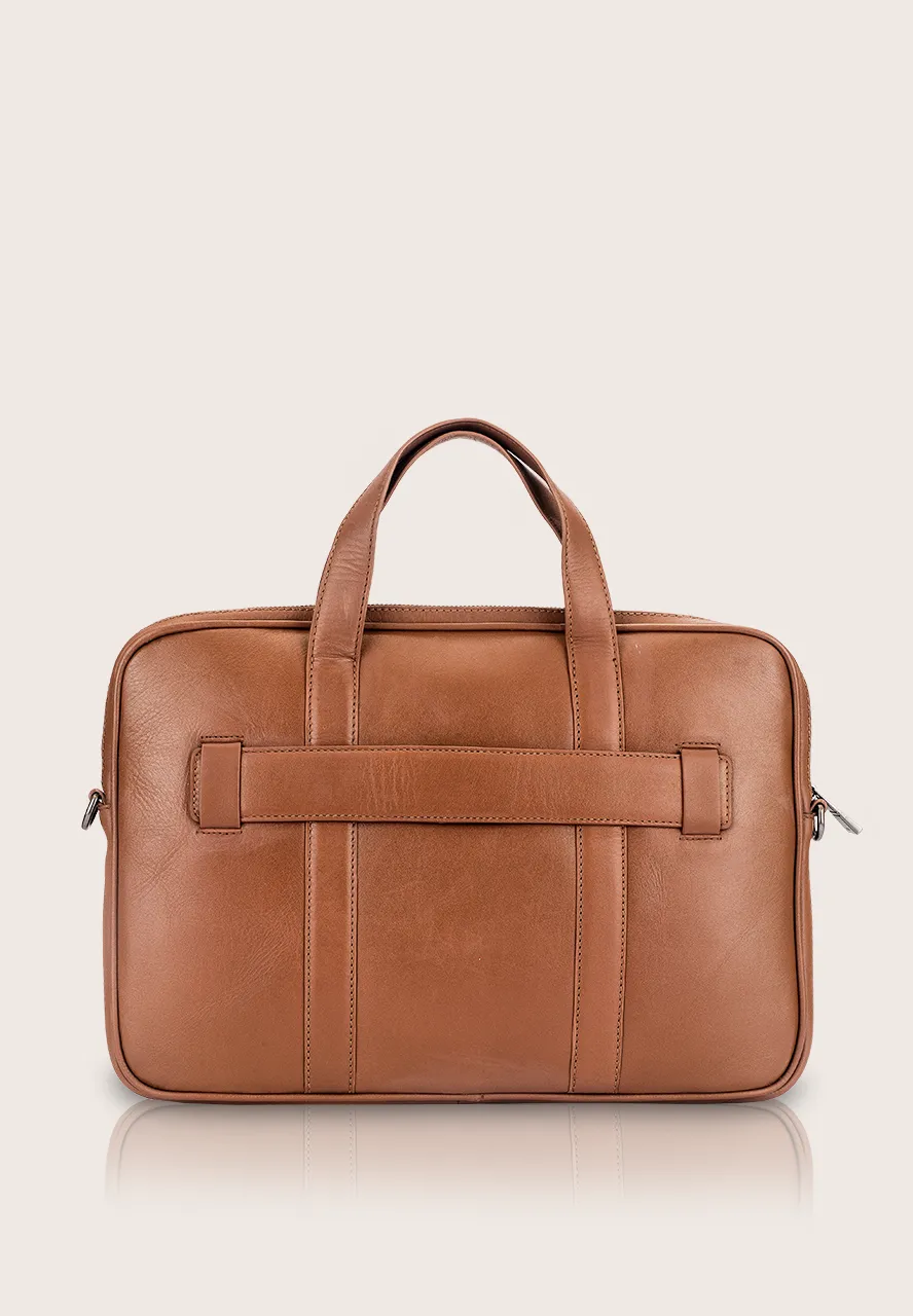 Halle, the briefcase