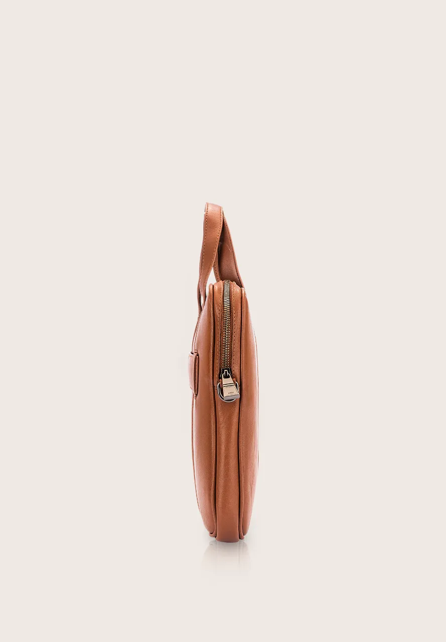 Halle, the briefcase