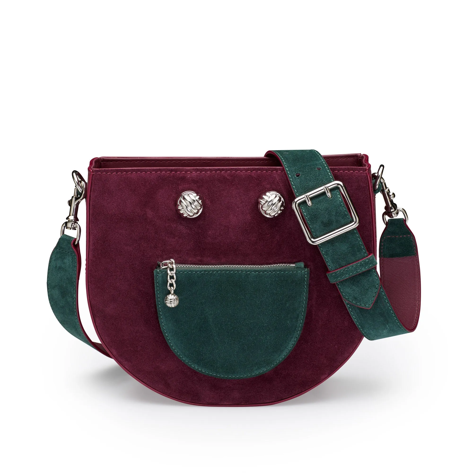 Happie wine silver bag