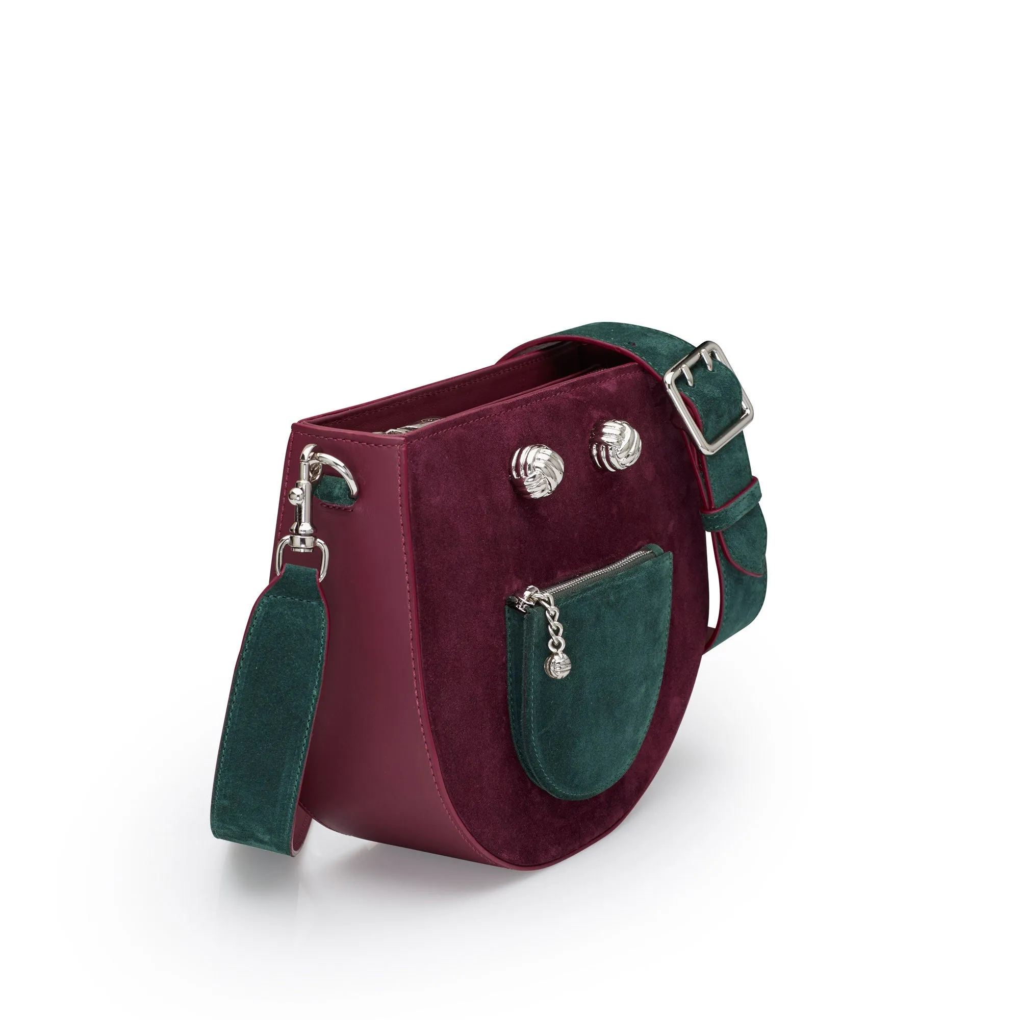 Happie wine silver bag