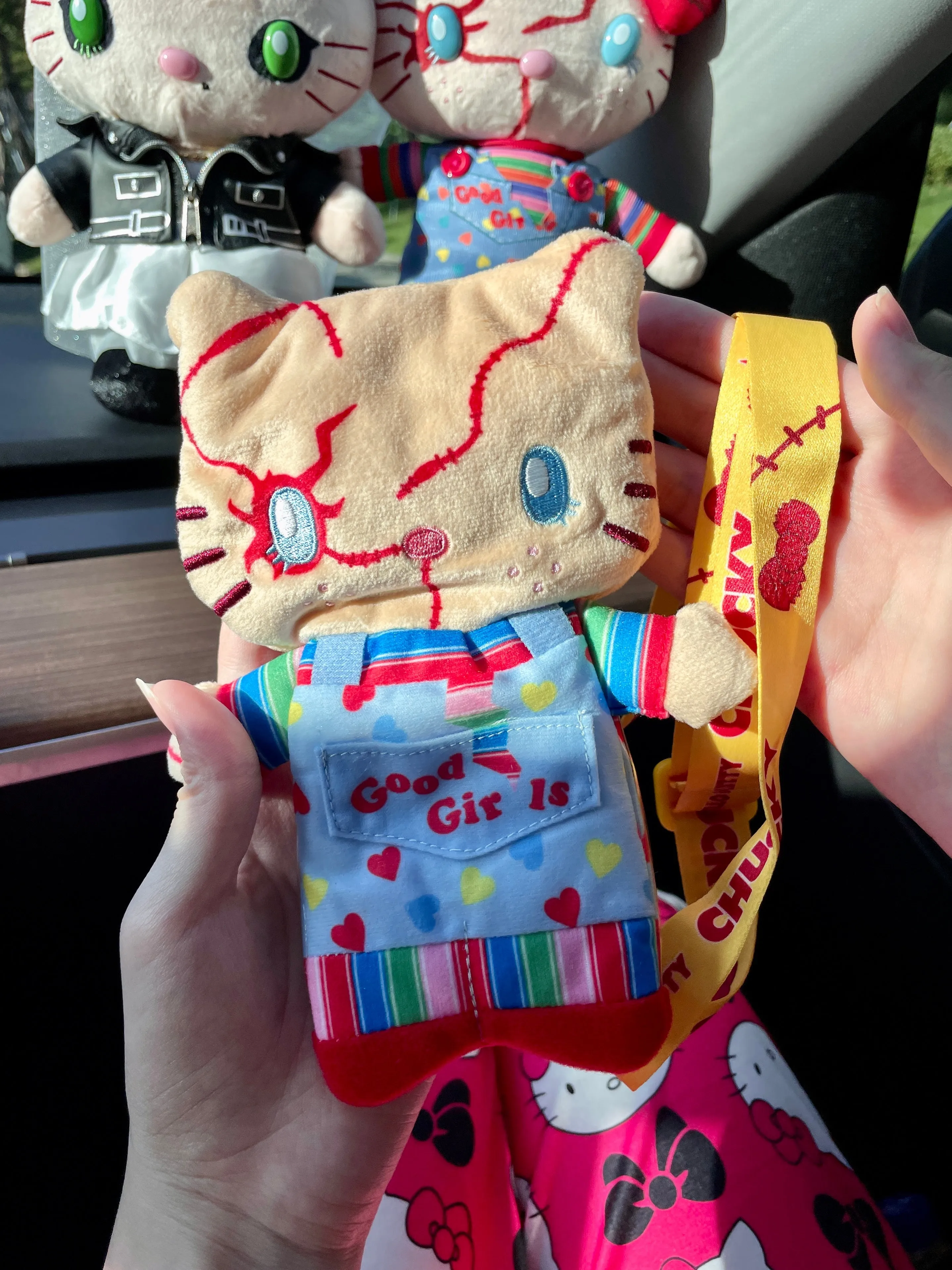 Hello Kitty Chucky Halloween Sanrio Plush Bag｜Universal Studios Halloween Gifts