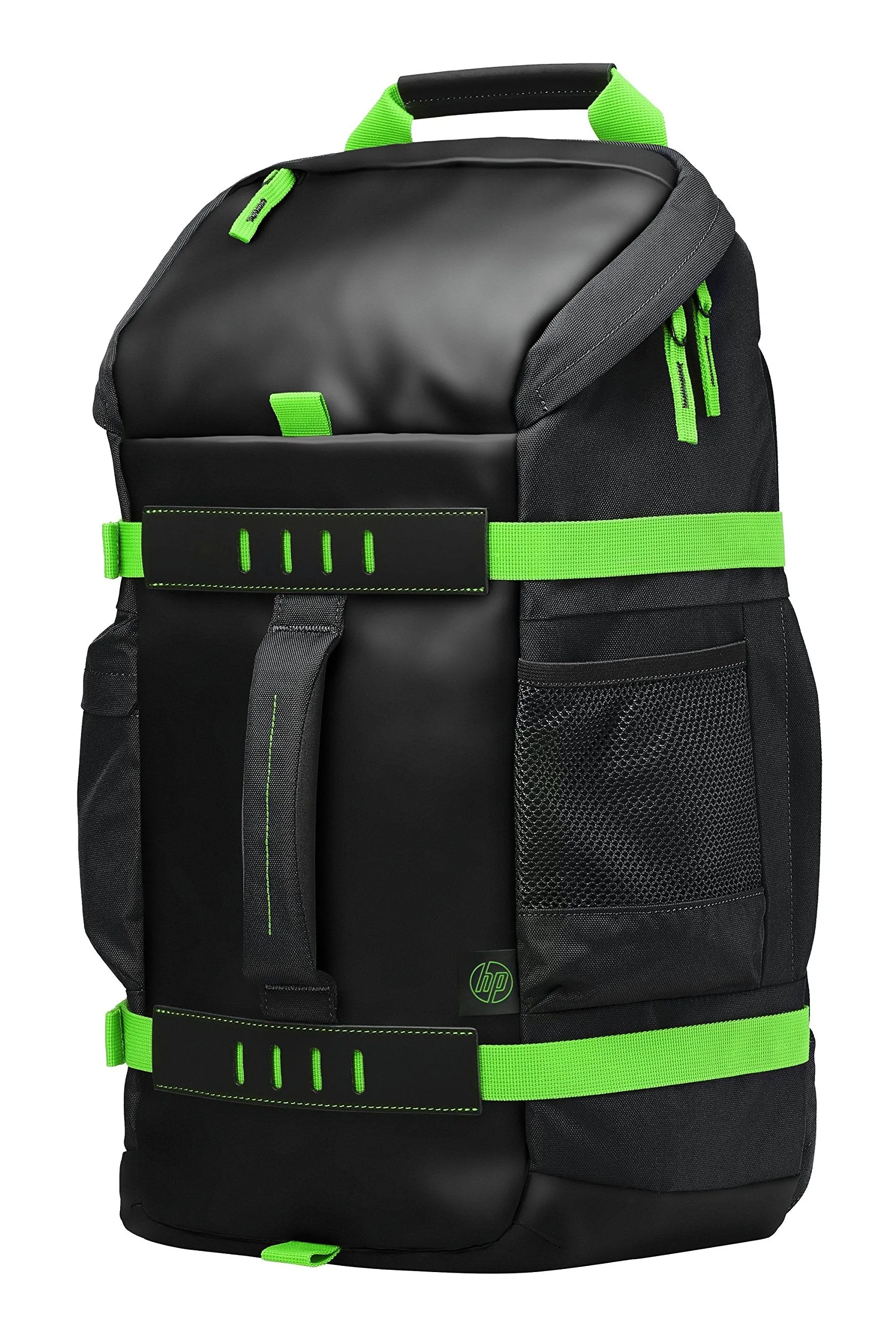 HP Odyssey T5P98AA Backpack for 15.6-inch Laptops (Black/Electric Green)