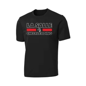 La Salle Cheerleading 2021 - Performance Tee - Youth/Adult (Black & Red)