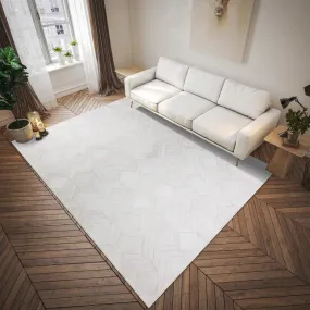 Laredo | Ivory Modern 5' x 7'6" Area Rug