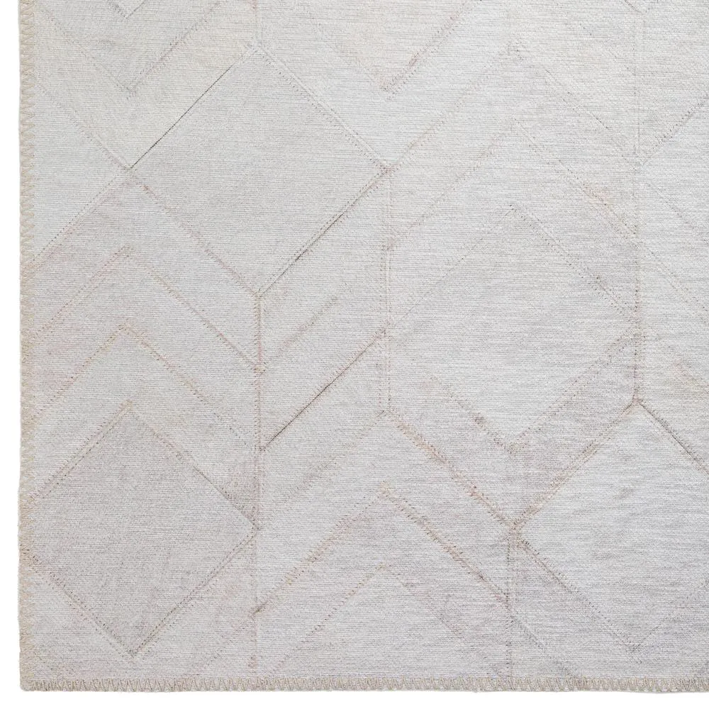 Laredo | Ivory Modern 5' x 7'6" Area Rug
