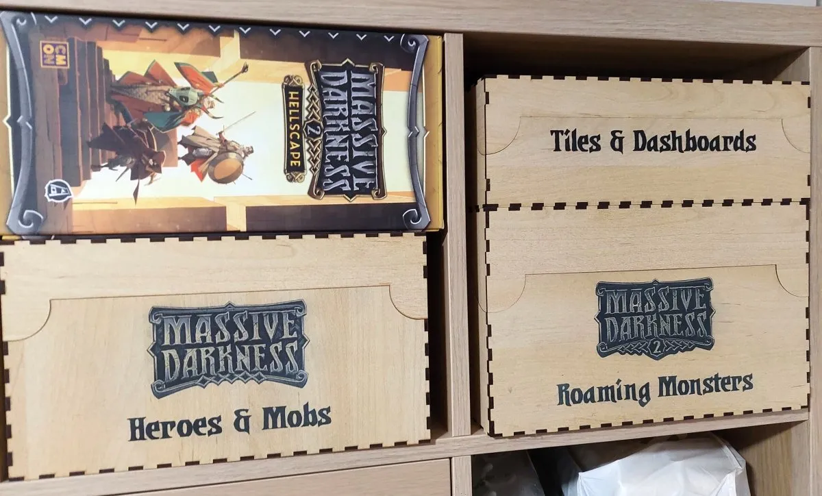 Massive Darkness 2 Roaming Monsters Box