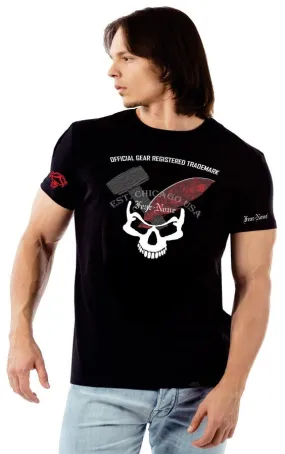 Mens White Skull Rider