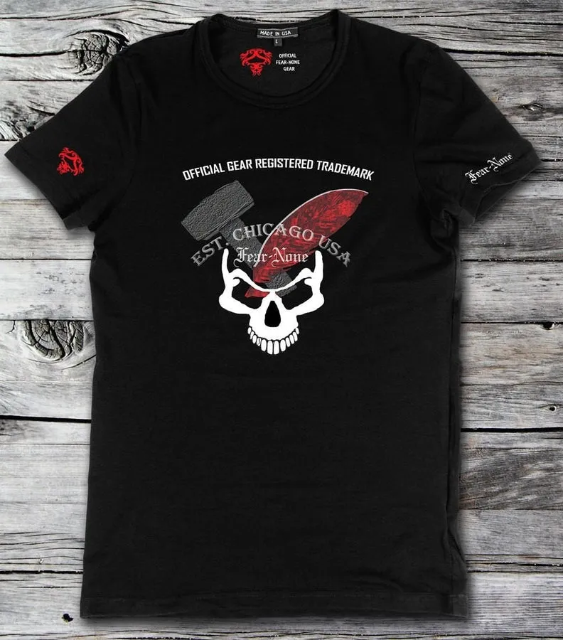 Mens White Skull Rider