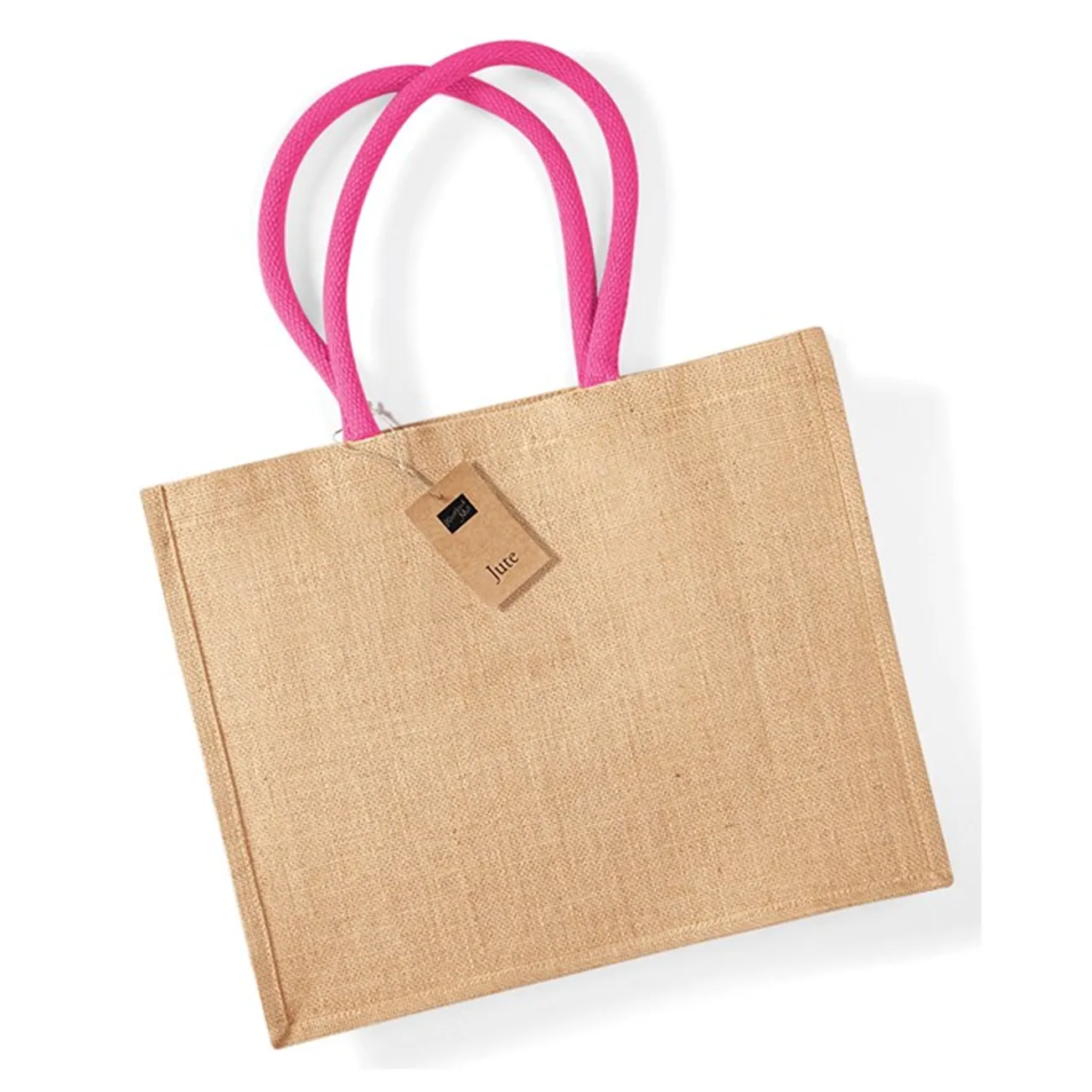 Personalised Text Jute Gift Bag