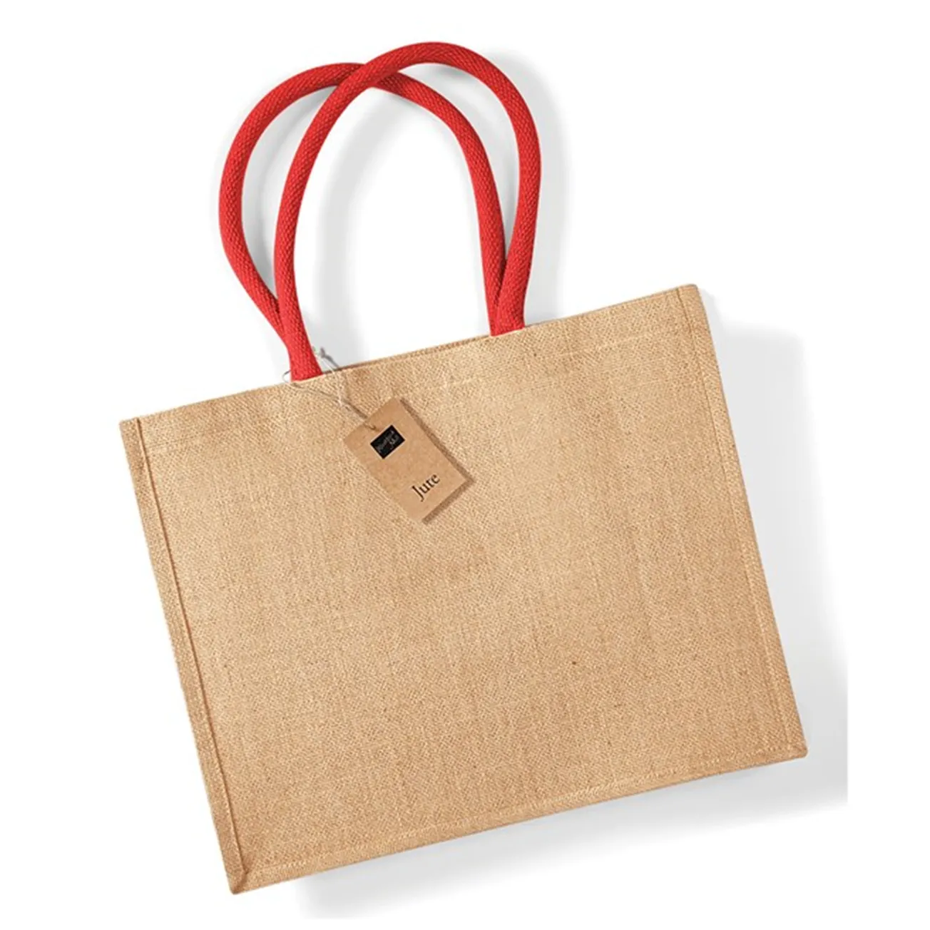 Personalised Text Jute Gift Bag