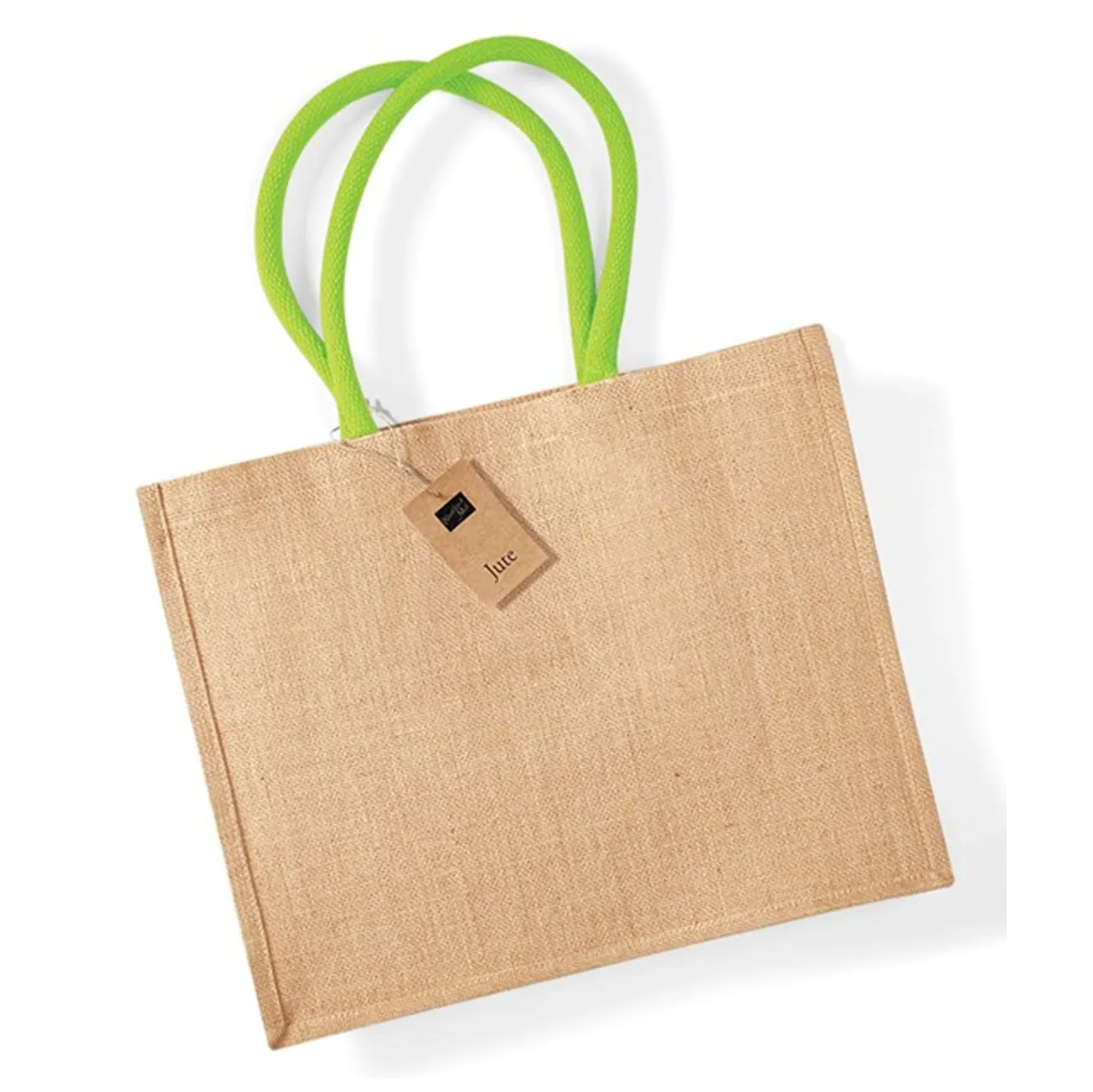 Personalised Text Jute Gift Bag