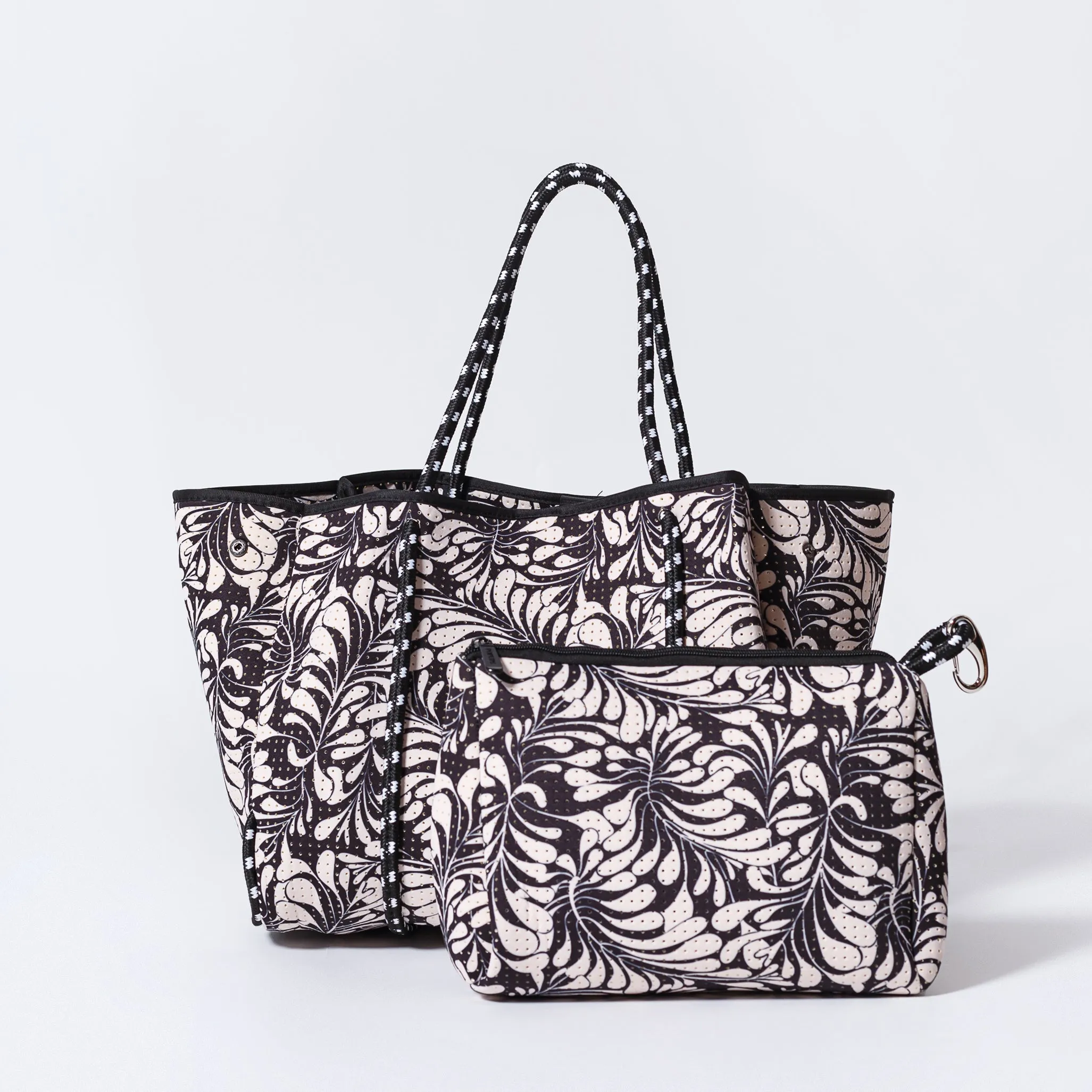POUCH PALM DREAMS BLACK