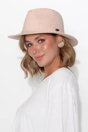Rani Blush Travel Fedora