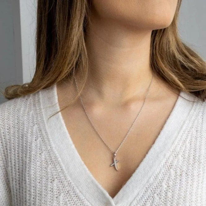 Signature Skript Capital X 18" Necklace 9198RPX