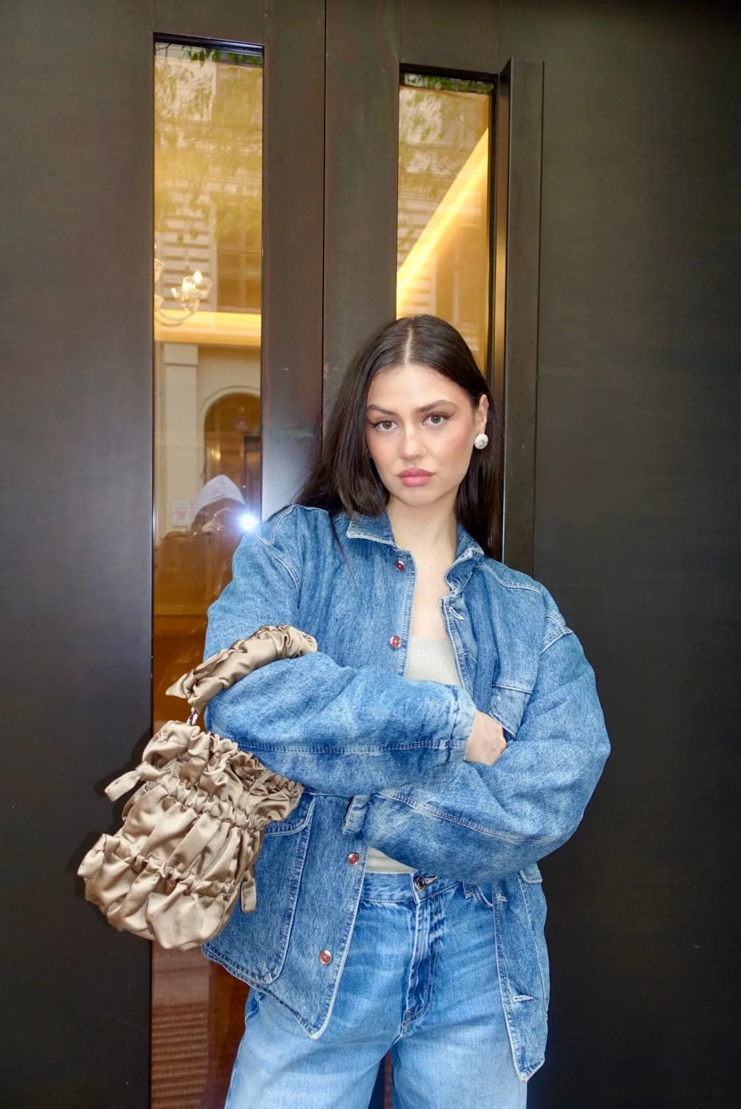 The PUFF BAG Taupe