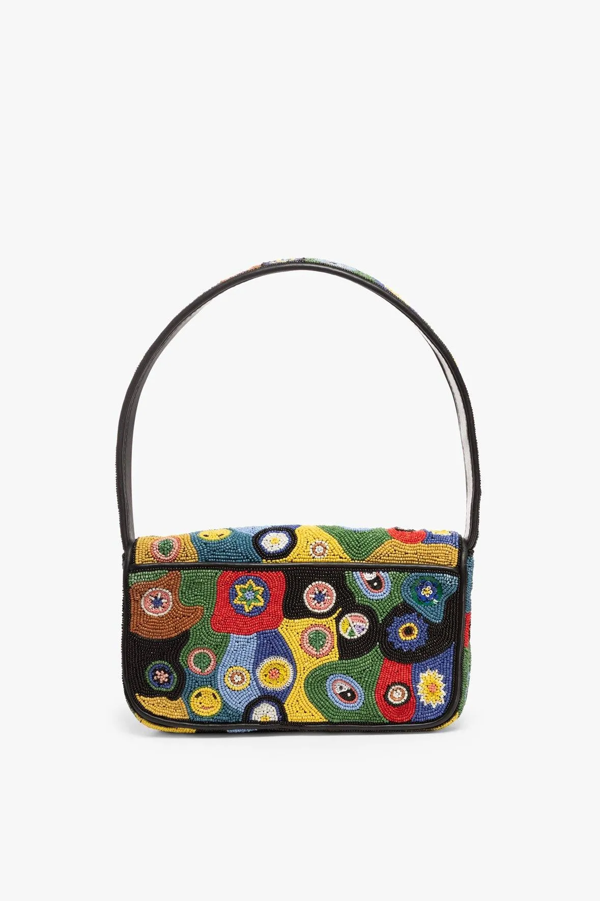 TOMMY BEADED BAG | BLACK MILLEFIORI