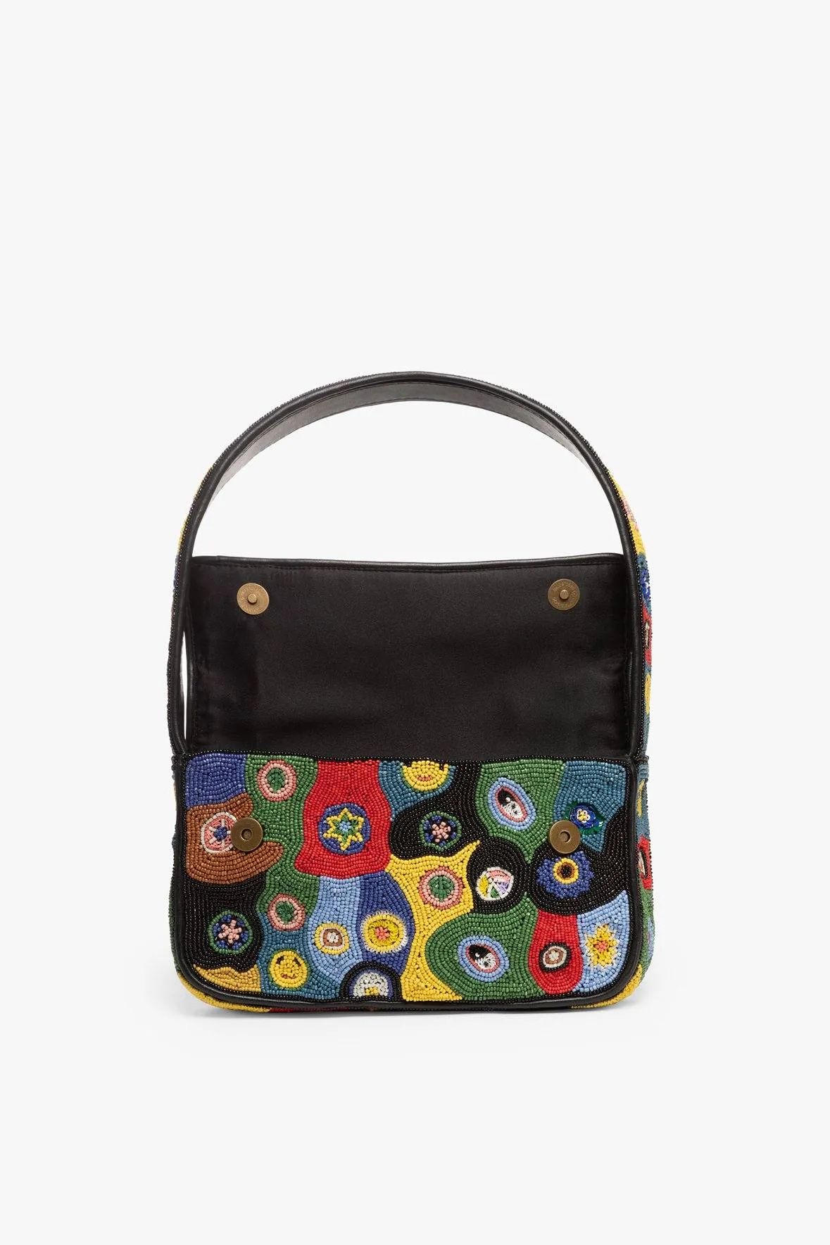 TOMMY BEADED BAG | BLACK MILLEFIORI