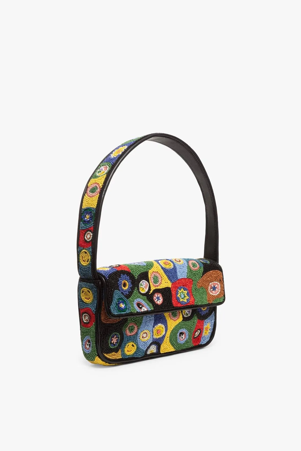 TOMMY BEADED BAG | BLACK MILLEFIORI