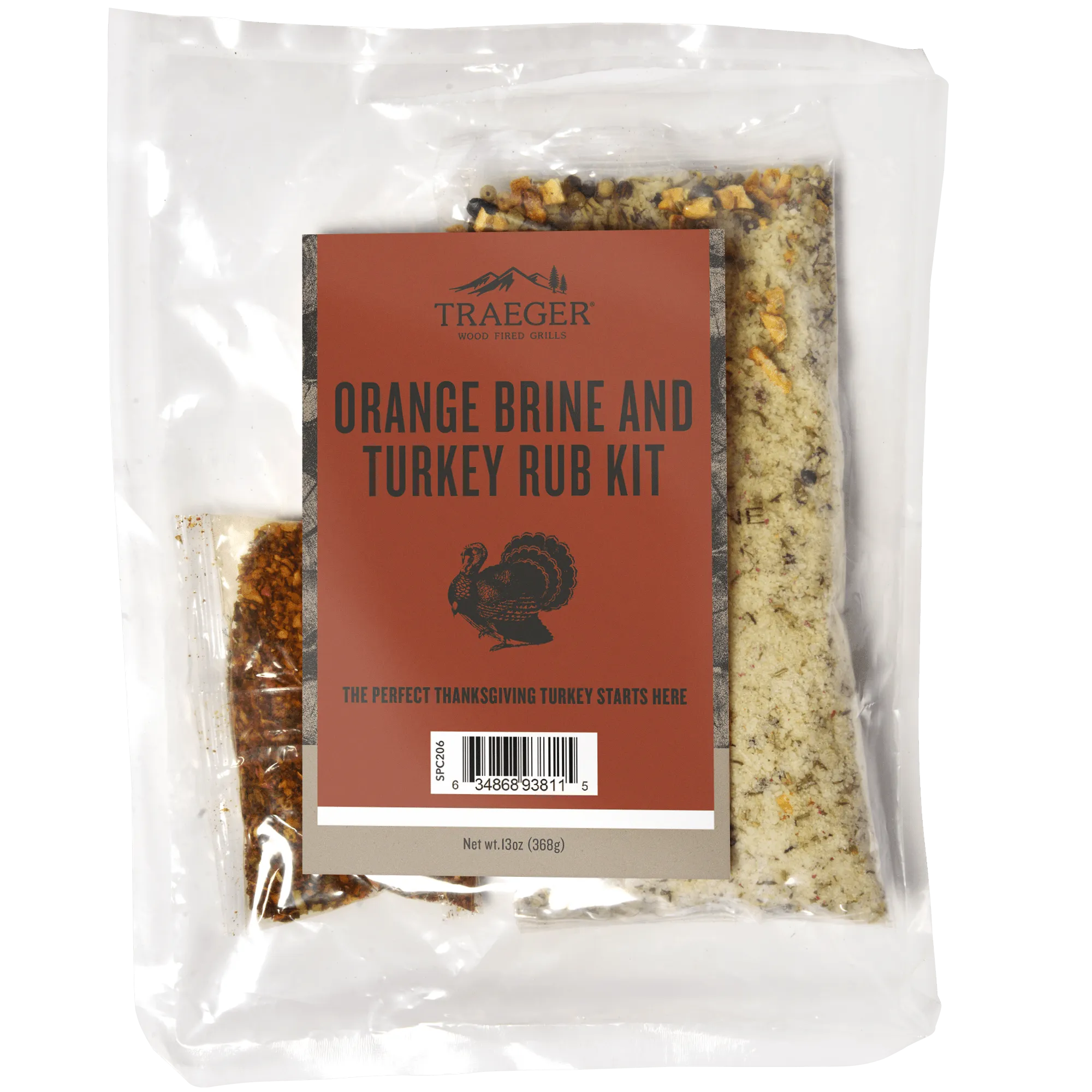 Traeger Turkey Blend Wood Pellets 18lb (Limited Edition)   Briner Kit