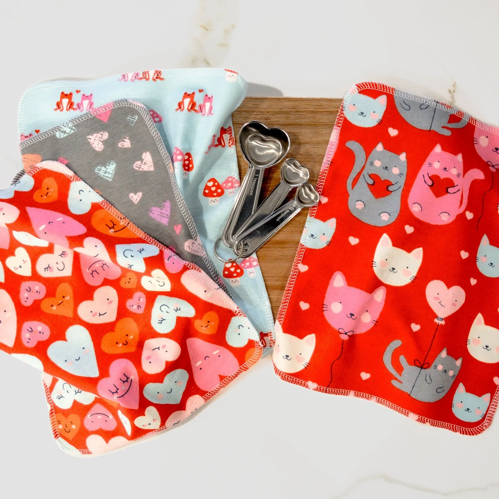 UNpaper® Towels: Valentine's Day 12 pack - Purrrrfect Love