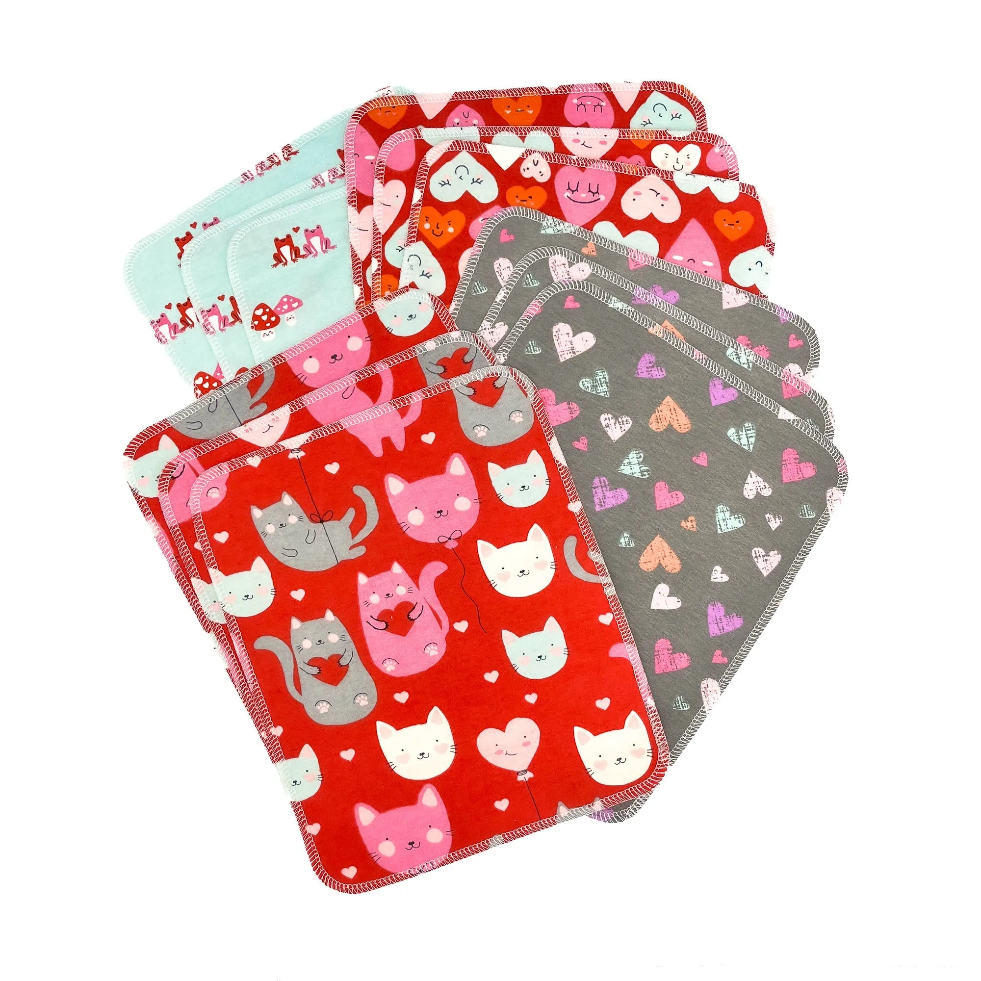 UNpaper® Towels: Valentine's Day 12 pack - Purrrrfect Love