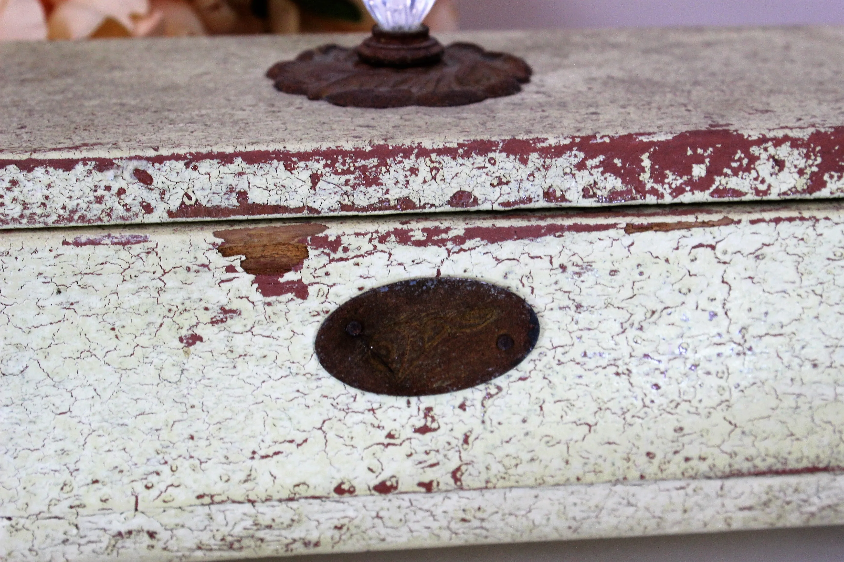 Vintage 1990s Desk Organizer Or Trinket Box