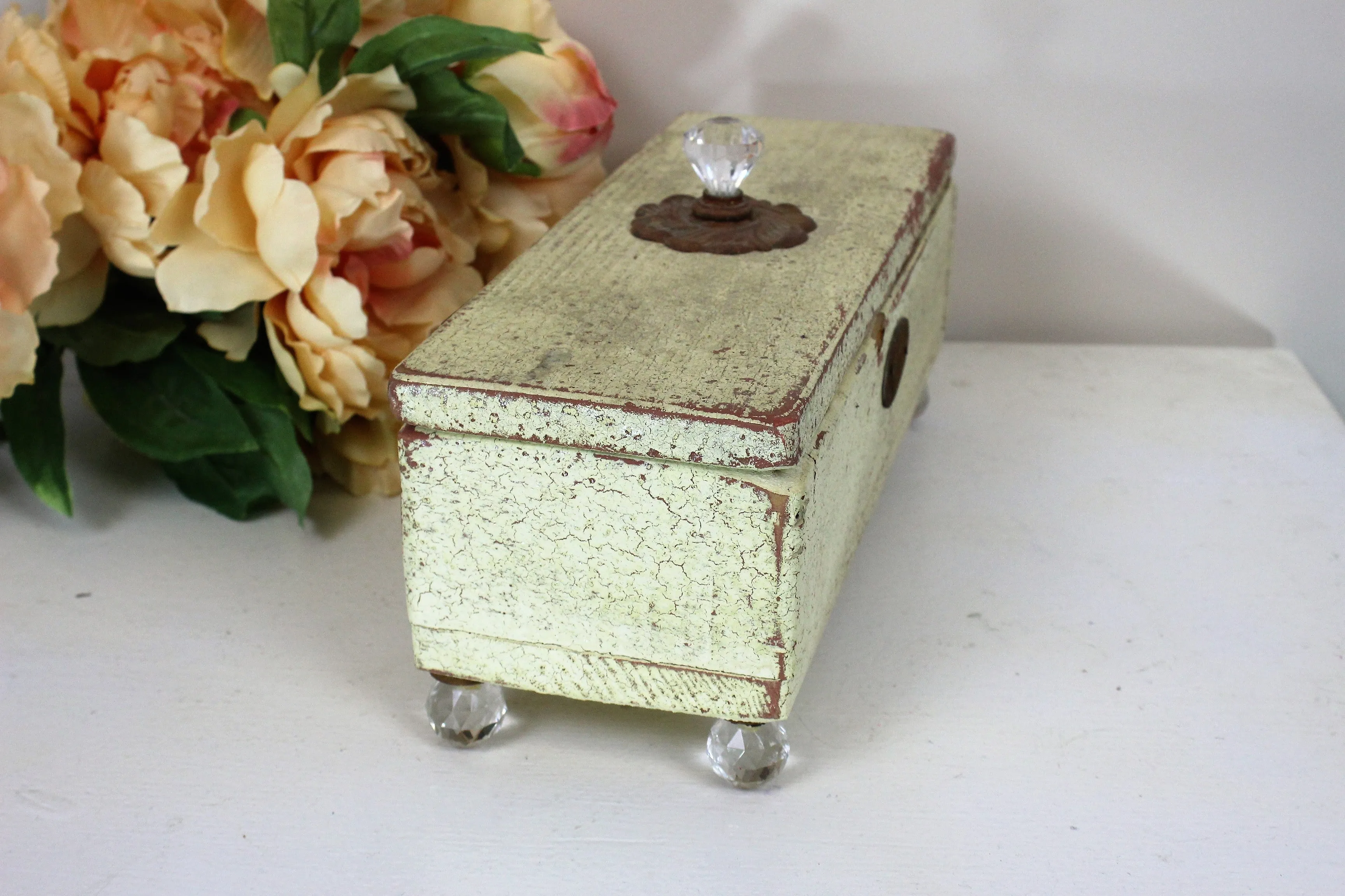 Vintage 1990s Desk Organizer Or Trinket Box