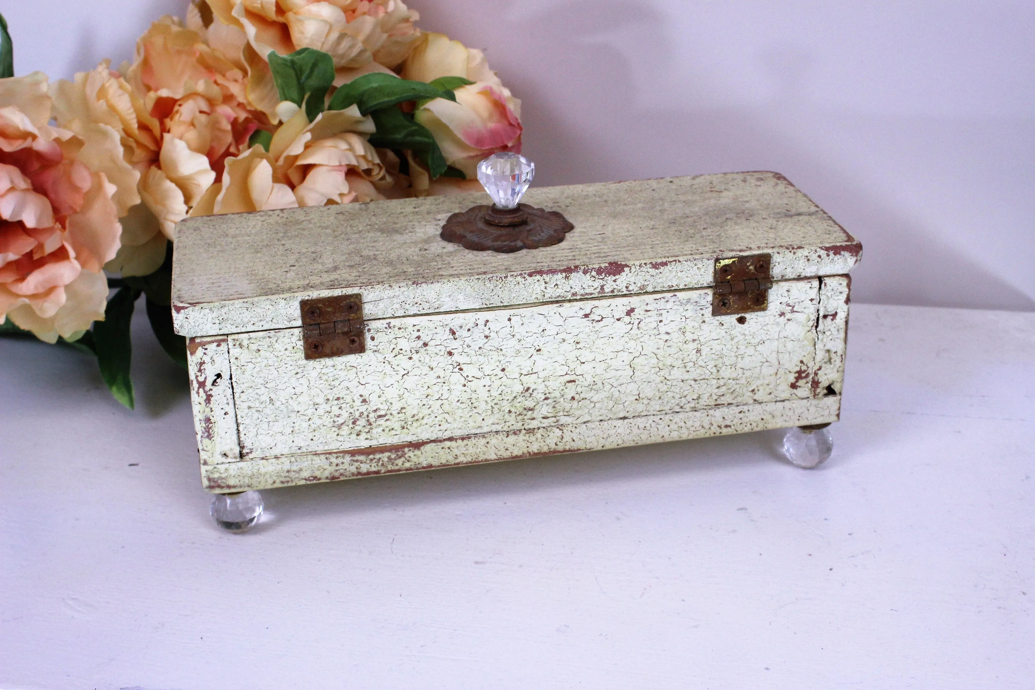 Vintage 1990s Desk Organizer Or Trinket Box