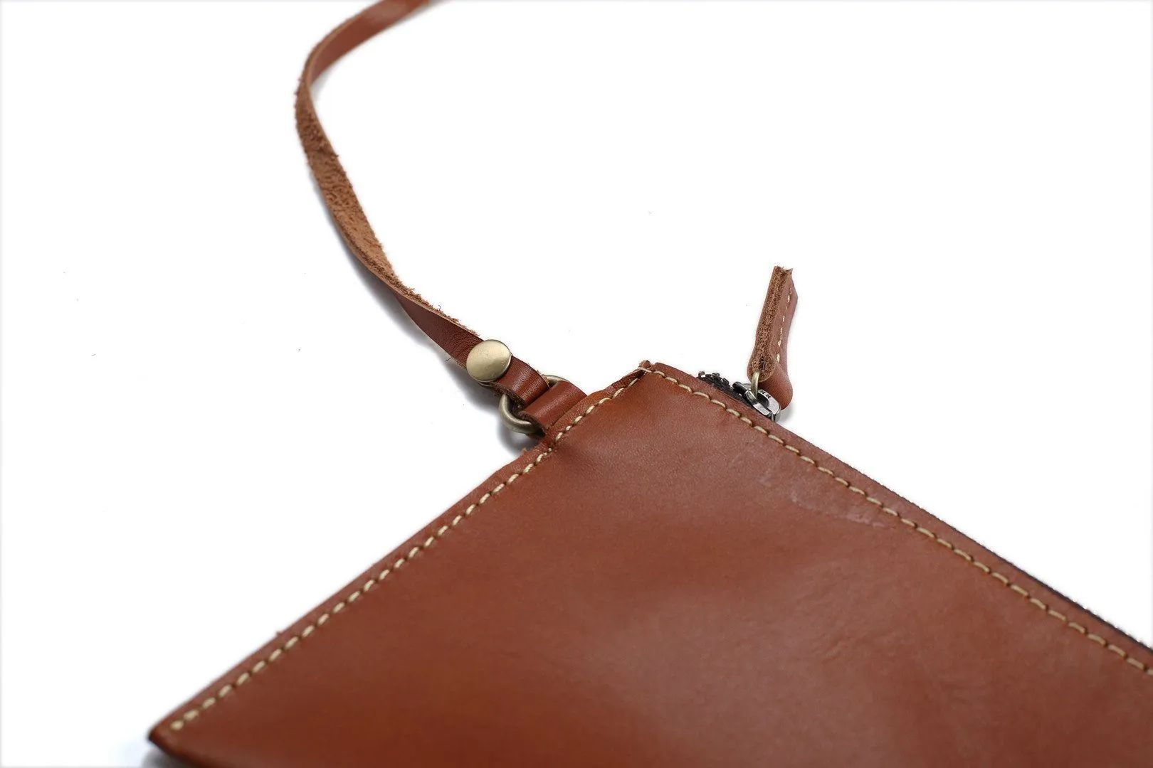 Vintage Genuine Leather Women Tote Bag Handmade Shopping Bag
