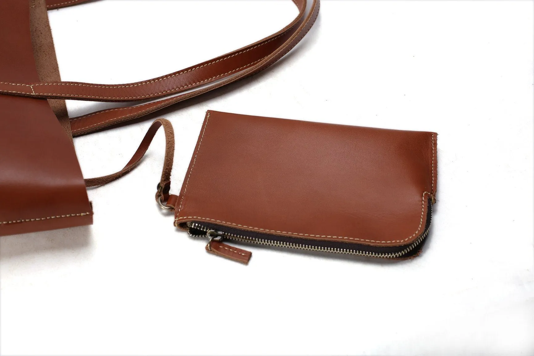 Vintage Genuine Leather Women Tote Bag Handmade Shopping Bag