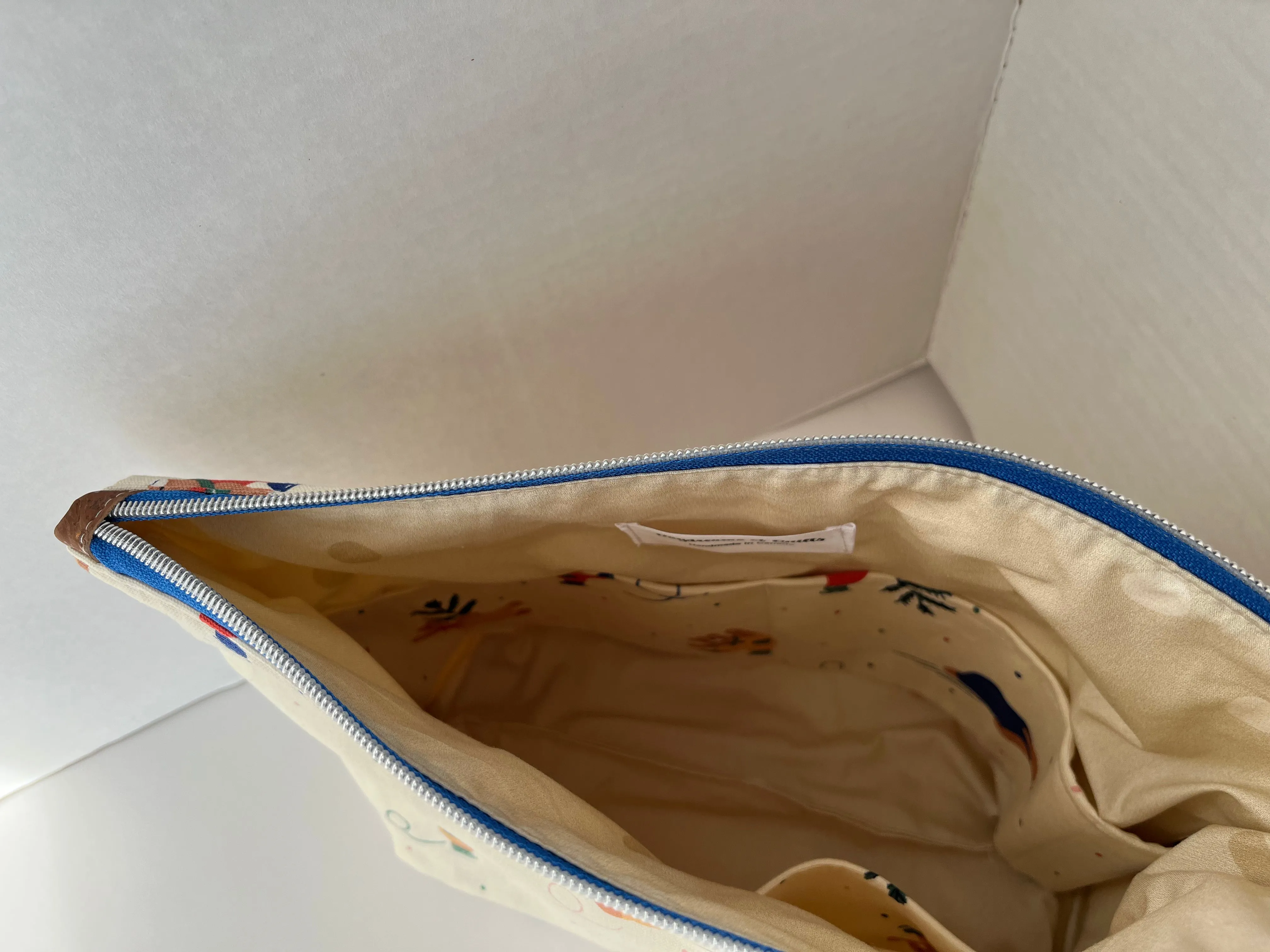 Winter Holiday Bears Large Cosmetics Bag,Toiletry Bag